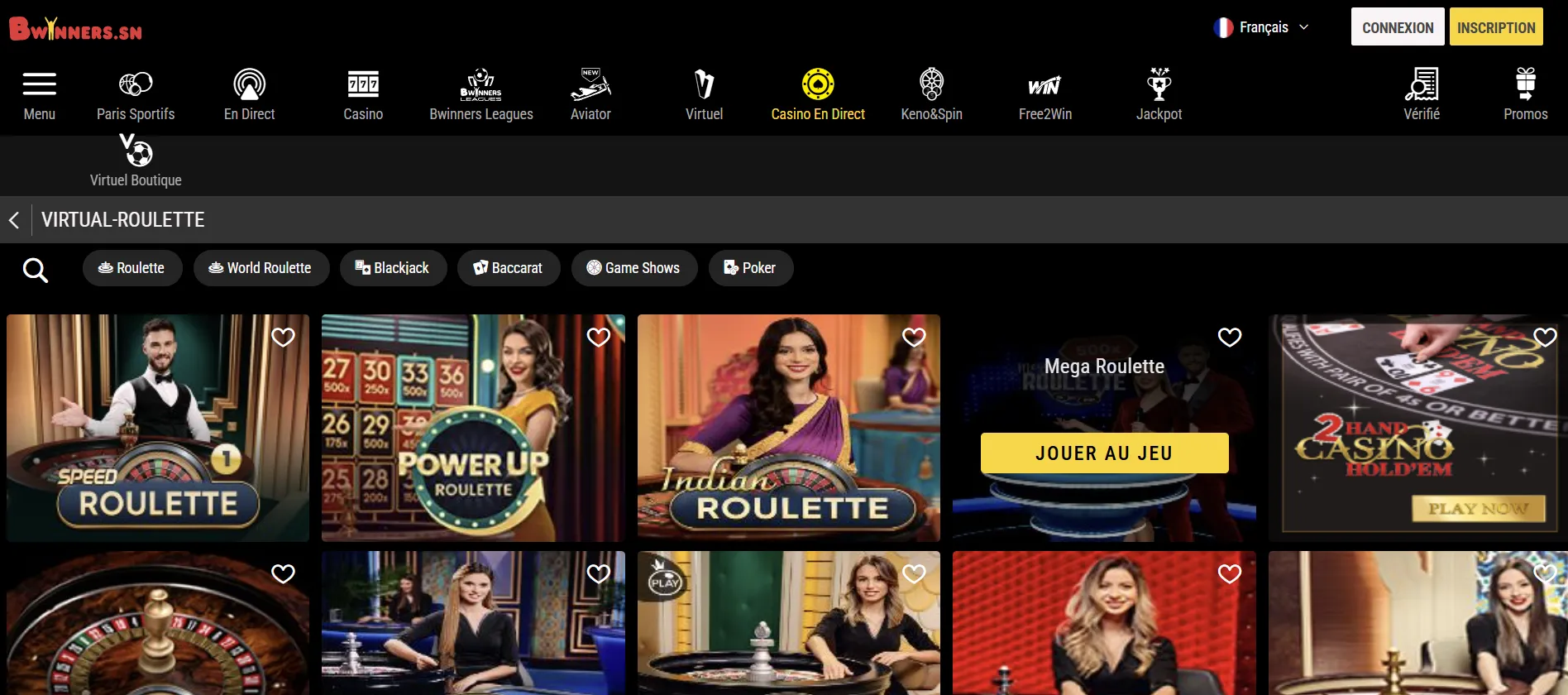 Casino Live Bwinners